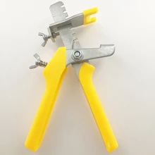 Плитка выравнивание распорная деталь плоскогубцы инструмент напольные стены плоскогубцы высокого качества желтый