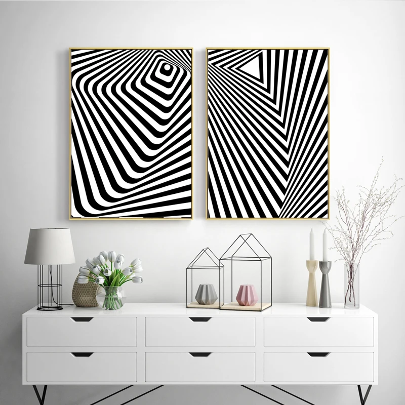 black-and-white-line-geometry-Abstract-Canvas-Art-Print-Painting-Poster-Wall-Pictures-for-Home-Decoration (2)