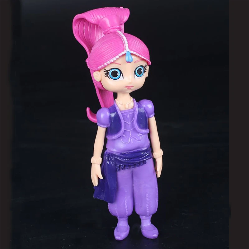 8 шт./компл. Shimmer Sister Dolls Shine Girl игрушки для принцесс 3-15 см красивые ПВХ Фигурки для детей вечерние подарок доступен дропшиппинг