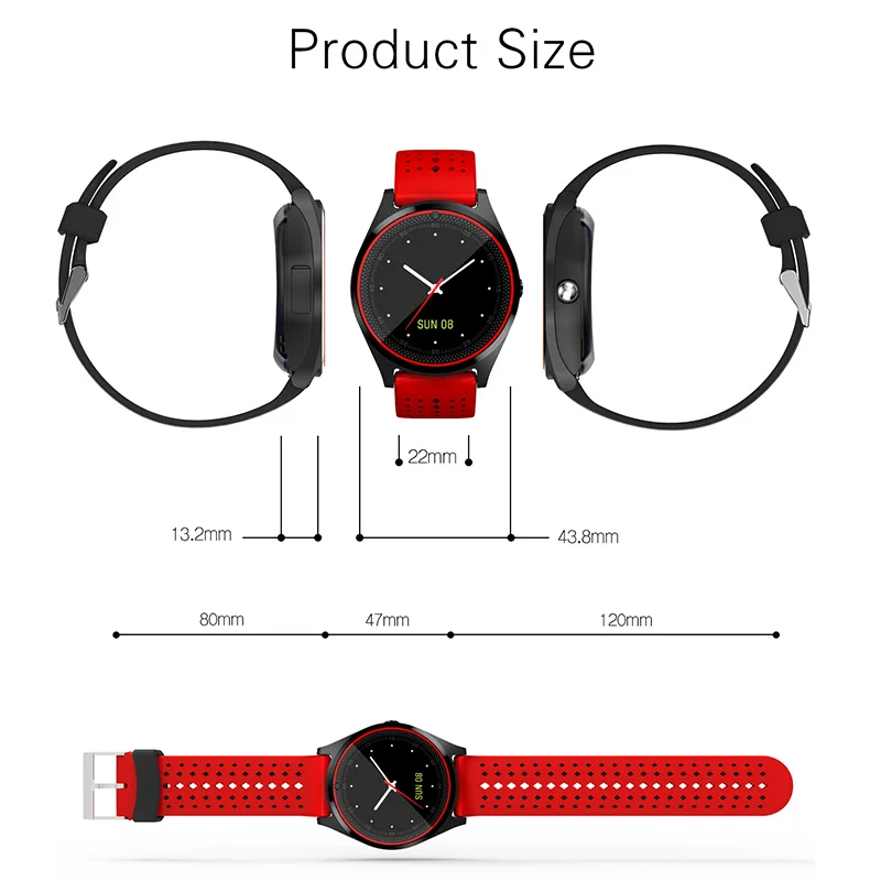 SIKEMEI Спорт Смарт часы телефон Bluetooth smartwatch наручные V9 Камера шагомер sim карта TF PK A1