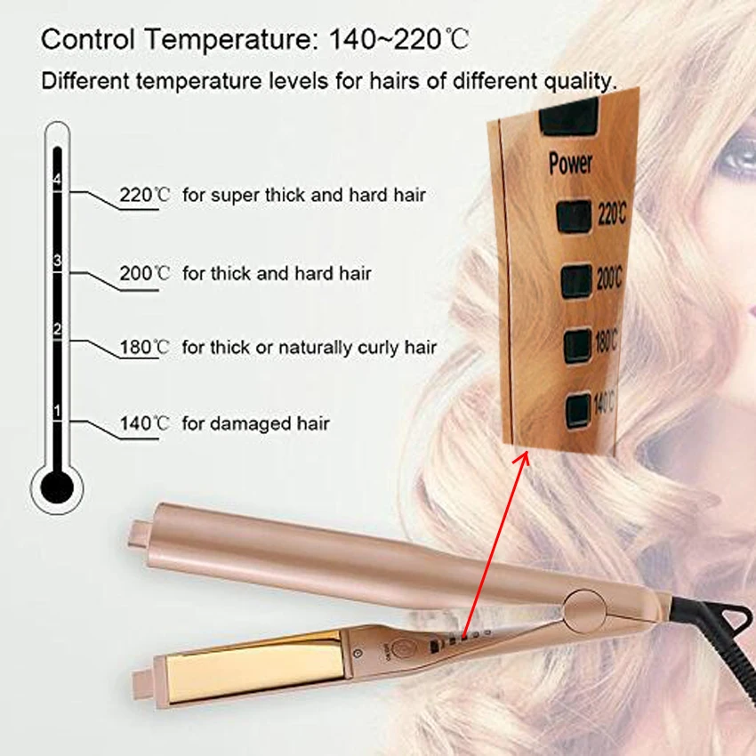 Professional 2 in 1 Twist Hair Curling & Straightening Iron Hair Straightener Hair Curler Wet & Dry Flat Iron Hair Styler Professional 2 in 1 Twist Hair Curling & Straightening Iron Hair Straightener Hair Curler Wet & Dry Flat Iron Hair Styler