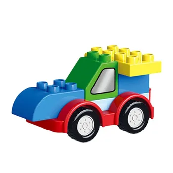 

Zhenwei City Cartoon Toy Car Tank Engineer Car STEM Building Blocks Assembling Toy blocks