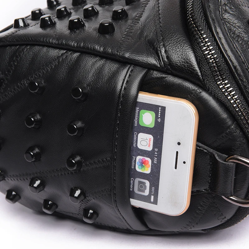 2019 Luxury Women Genuine Leather Bag Sheepskin Messenger Bags Handbags Famous Brands Designer Female Handbag Shoulder Bag Sac