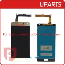 A+ High Quality For Lenovo Vibe P1 Full Lcd Display Touch Screen Digitizer Assembly Complete Sensor Black White Gold+Tracking No