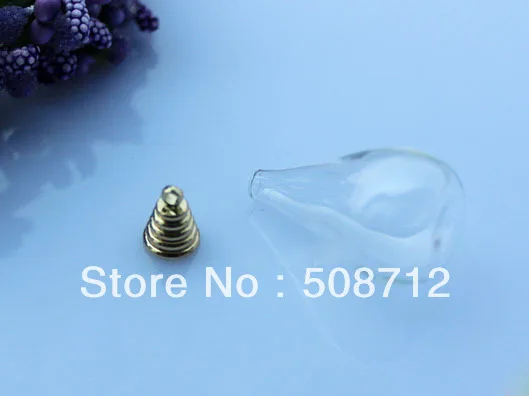 

Free shipping!!!!Flat Base Bulb Design Glass Cover With Bras Cases Setting --DIY Glass Glass Pendants Neckalce Pendants