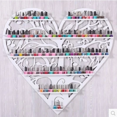 

Novelty Cosmetic display rack hanging nail polish shelf -32