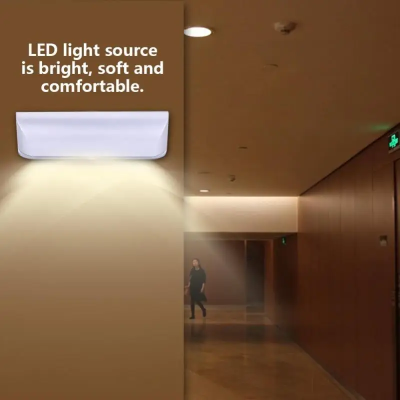 

Battery LED PIR Motion Sensor Light Security Cabinet Light Stair Lamp Cupboard Drawer Closet Wardrobe Porch Light