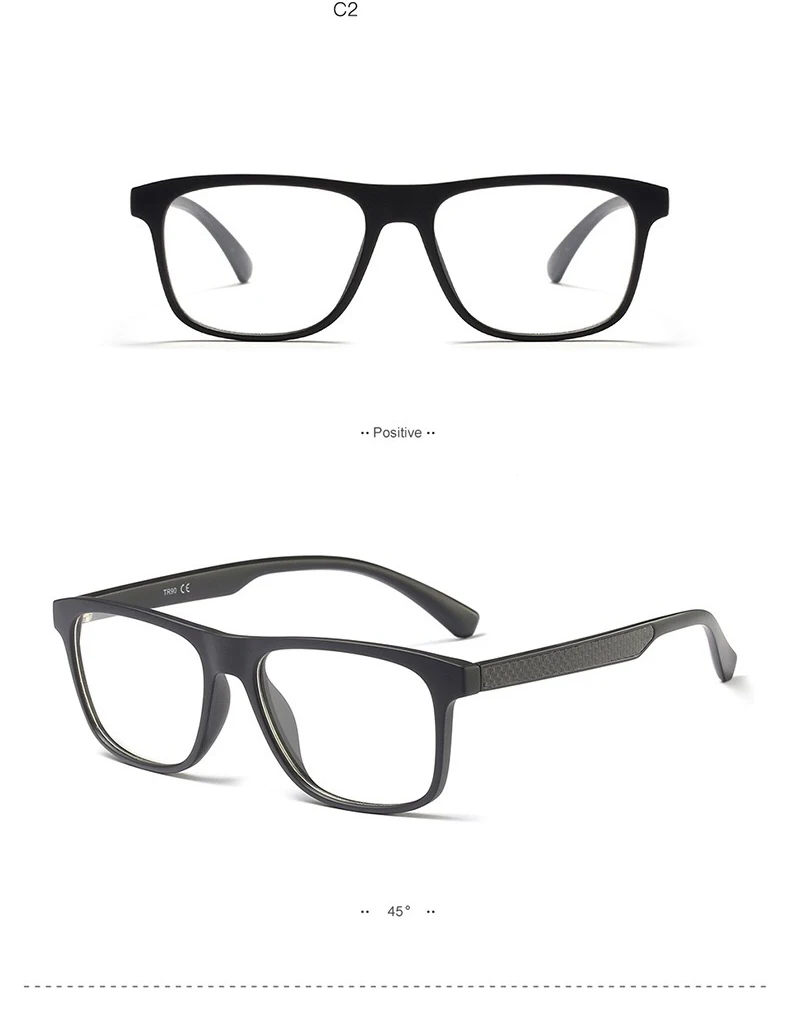 Площадь тяньаньмэнь Винтаж TR90 модные очки для чтения Для женщин прозрачные линзы трендовые очки 50+, защита от ультрафиолета, 100+ 150+ 200+ 250+ 300+ 350+ 400 CY291 - Цвет оправы: C2