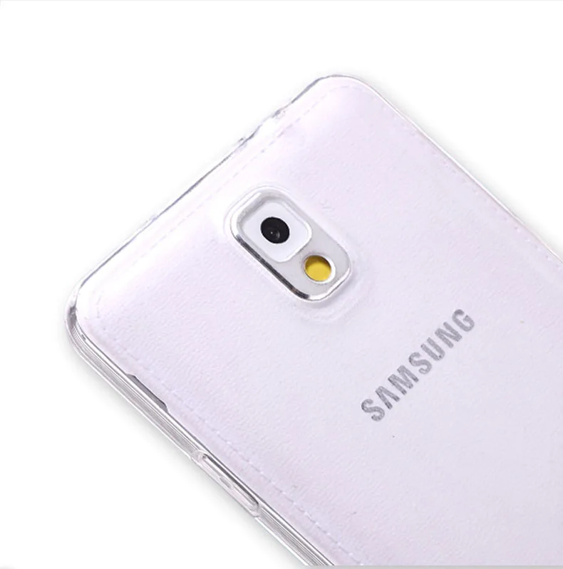 Простой Прозрачный мягкий силиконовый чехол для Samsung Galaxy Note 3 5 7 дюйма Note3 N9006 N9008