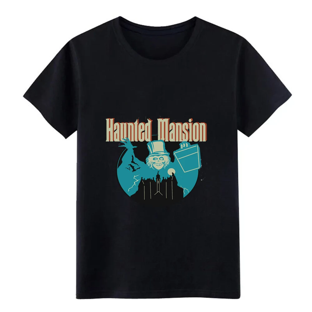 Haunted Mansion Haunted Mansion Ghost t shirt Designing tee shirt Round Collar Outfit Loose 