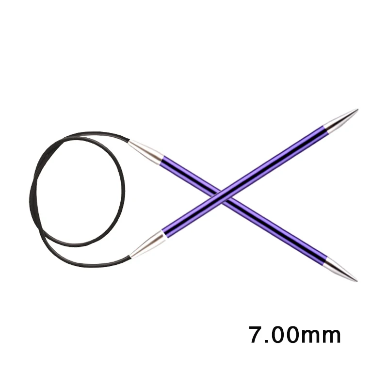 1 piece Knitpro Zing 120 cm Fixed Circular Knitting Needle - Цвет: 7.00mm