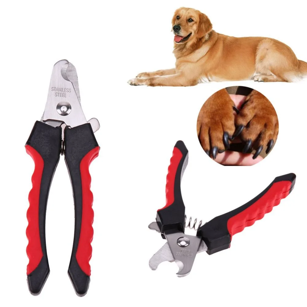Stainless Steel Pet Nail Clipper Nail Scissors Cutter Professional