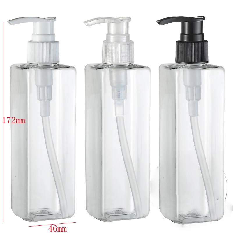 Bottle Refillable Protable 250ML Soap Shampoo Lotion Foam Water Plastic