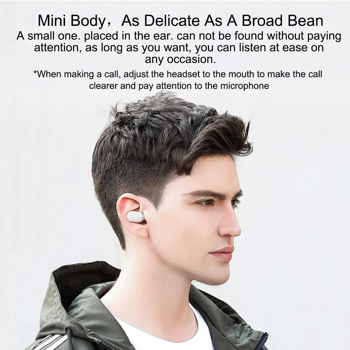 Оригинальная Xiaomi mi bluetooth-гарнитура Tws mi ni, беспроводные наушники, водонепроницаемые наушники mi crophone, свободные наушники