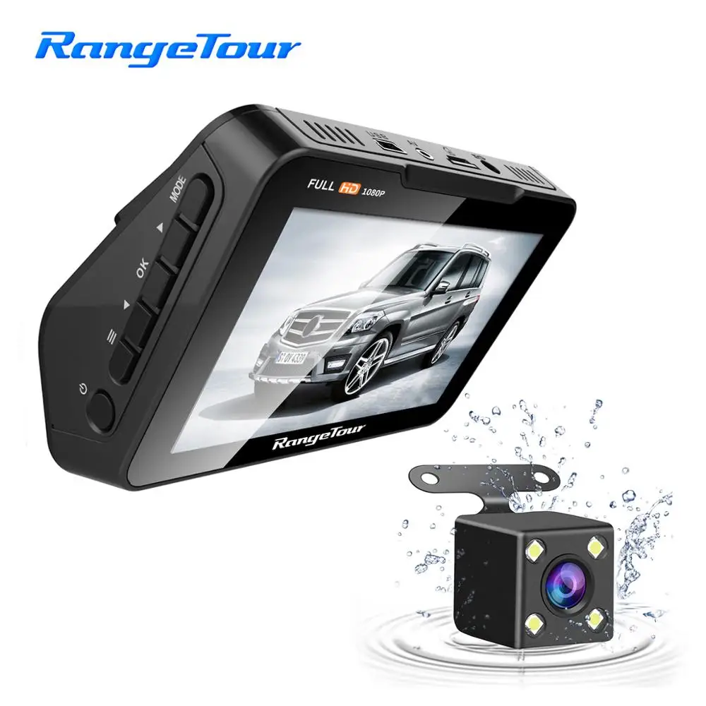 

Range Tour 2 In 1 Car Dash Camera,Rear View Monitor and Parking Camera 4.3" TFT LCD For Car SUV Van Truck