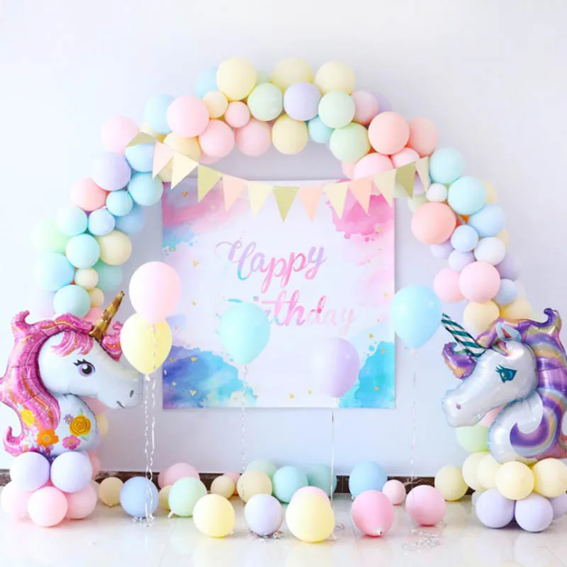 30 шт 5 дюймов Macarons цвет пастельные воздушные шарики в виде леденцов круглый, из латекса гелиевые балоны для украшения дня рождения
