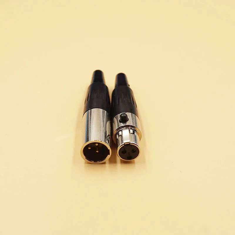 5 шт./лот Mini 3P/4P/5P/6P/7P XLR штекер Micro Small микрофон аудио разъемы для микрофона Разъем