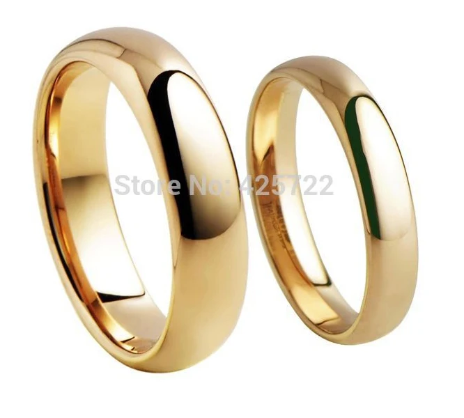 

Polished Finish men and woman Tungsten ring dome with IPG,black,rose gold plating wholesale and drop shipping