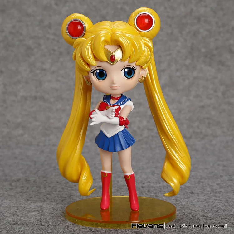 Sailor Moon Q Posket Tsukino Усаги Принцесса Серенити ПВХ фигурка Коллекционная модель игрушки 15 см 2 стиля SAFG046