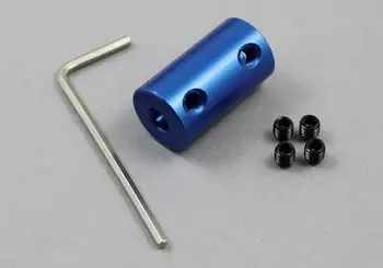 

Aluminum coupling 6.35*8D14L25 accessories Boat motor coupling coupling shaft couplings DIY inliner