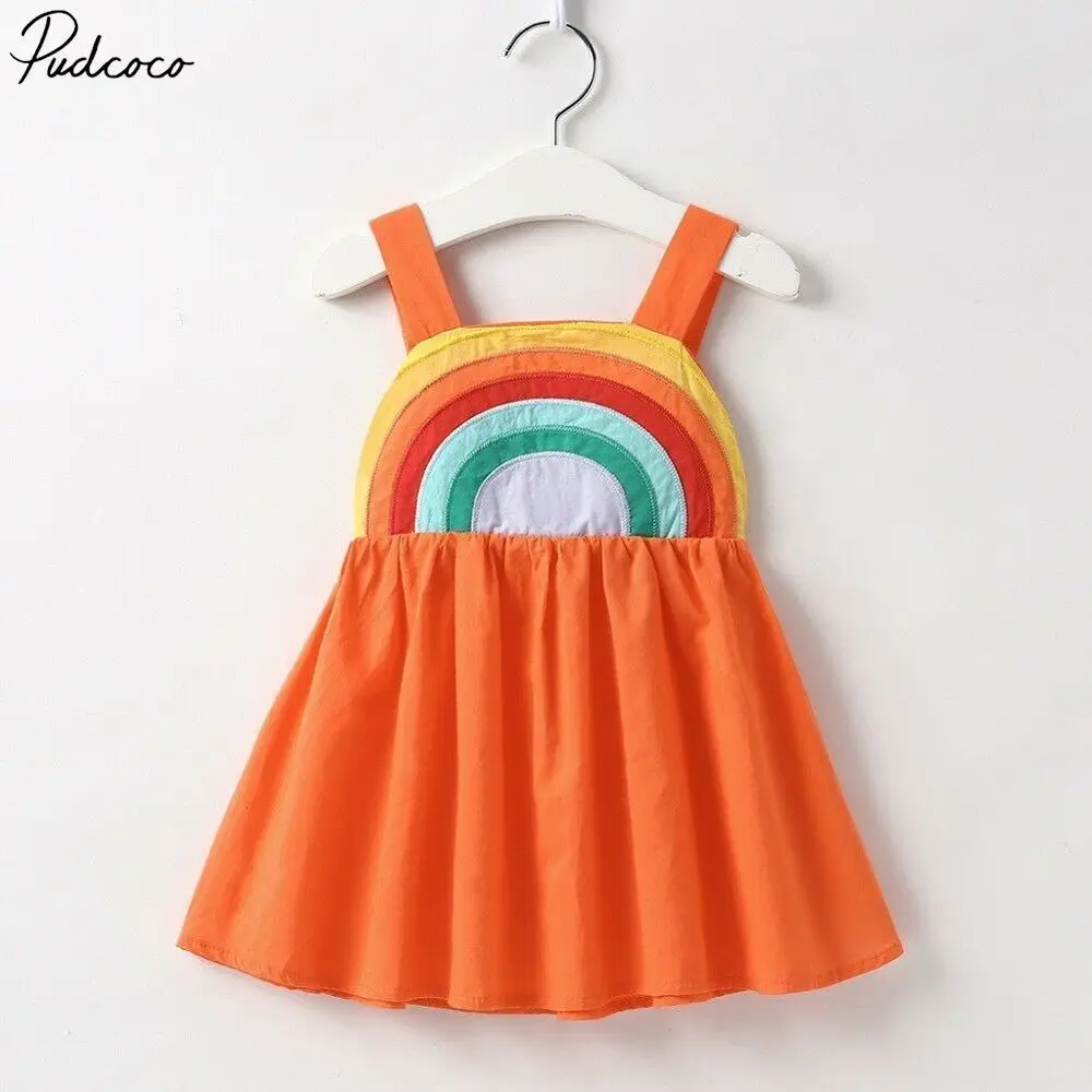 5t rainbow dress