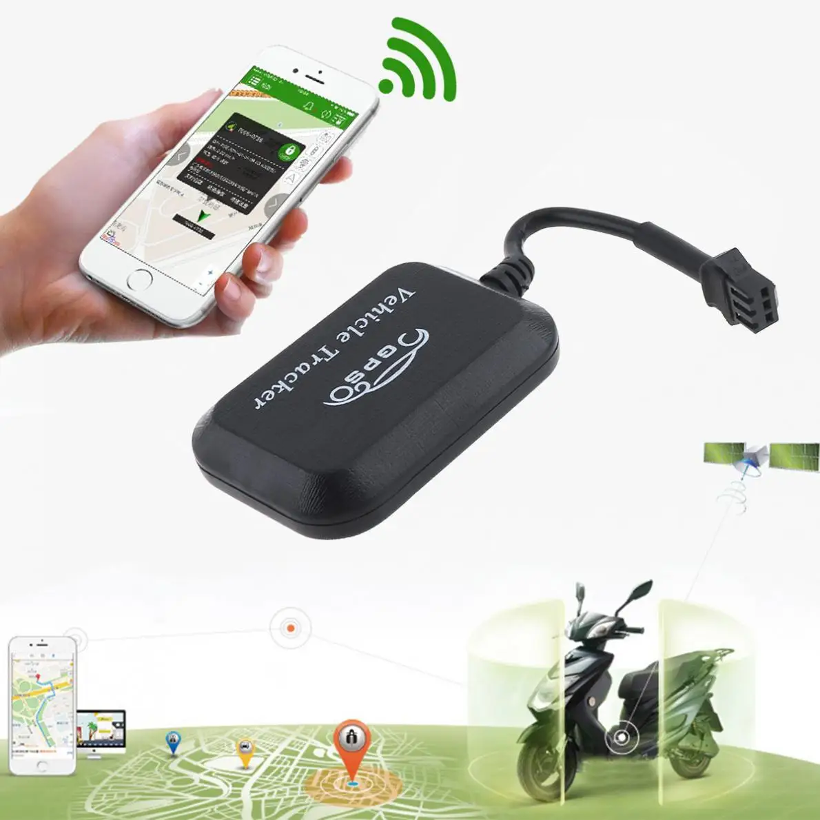 GT008 9 36V DC Mini GPS Tracker Locator Real Time Tracking System