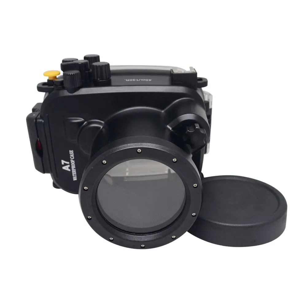 Mcoplus WP-A7 130ft/40m Водонепроницаемая подводная камера корпус для дайвинга чехол для sony A7 A7r A7s 28-70 мм объектив камеры
