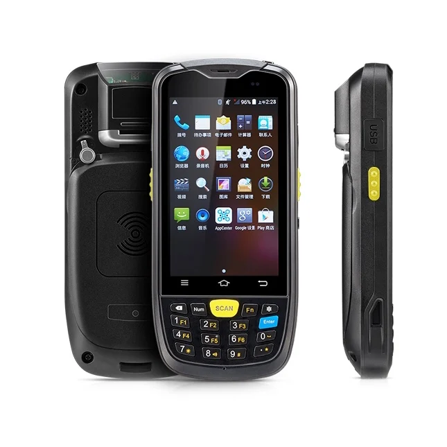 Cheap Price Android 6 0 Smartphone 4 Inch Screen Wireless NFC Reader Optional 1D 2D Barcode