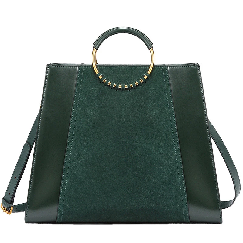 

Atmospheric handbag female 2018 new big bag fashion temperament leather handbags wild ladies bag leather bag