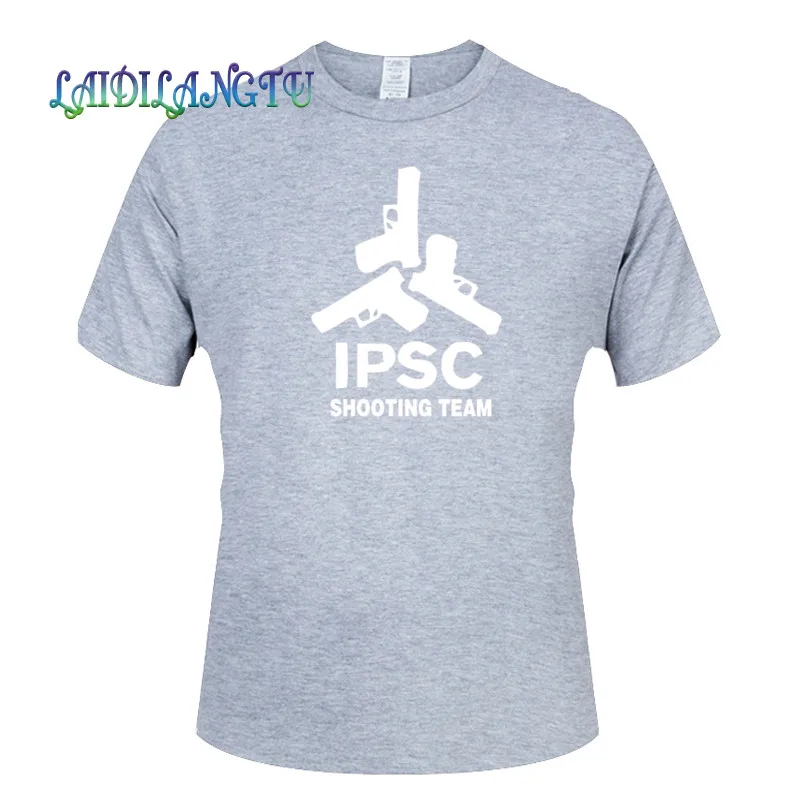 Футболка мужская летняя однотонная 100% хлопок IPSC|Футболки| |