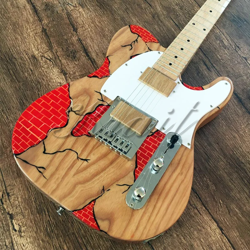 6 строка магазина Telecaster Электрогитара ans дерево клен шеи