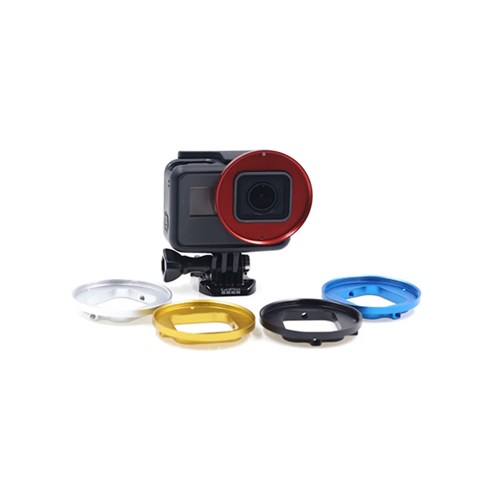 Buy FOR GoPro HERO5 diving filter adapter aluminum