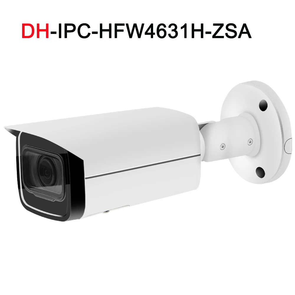 

DH IP 6MP IPC-HFW4631H-ZSA with bracket Security CCTV Camera 2.7-13.5mm Motorized Zoom Build in Mic with SD slot IP Camera