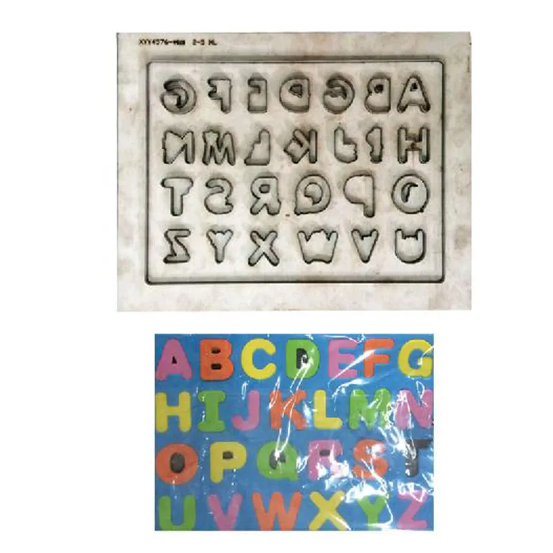 

MESOPOTAMIA DIY Scrapbooking 26 Letters A~Z & Wooden Dies Fit Bigshot Machine A-Z Artistic Alphabet Woods Dies Cutting EVA Cloth
