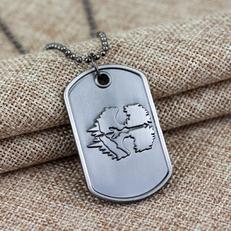 Видео игра ожерелье Cod Ghosts Dog Tag ожерелье новая распродажа для розничной A10-2-950