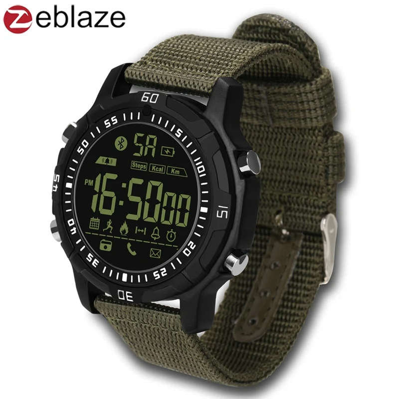 Zeblaze VIBE 2 5ATM Waterproof 540 Days Stand-by Pedometer Sports Smart Watch for iOS Android support Steps Counting Walk Steps