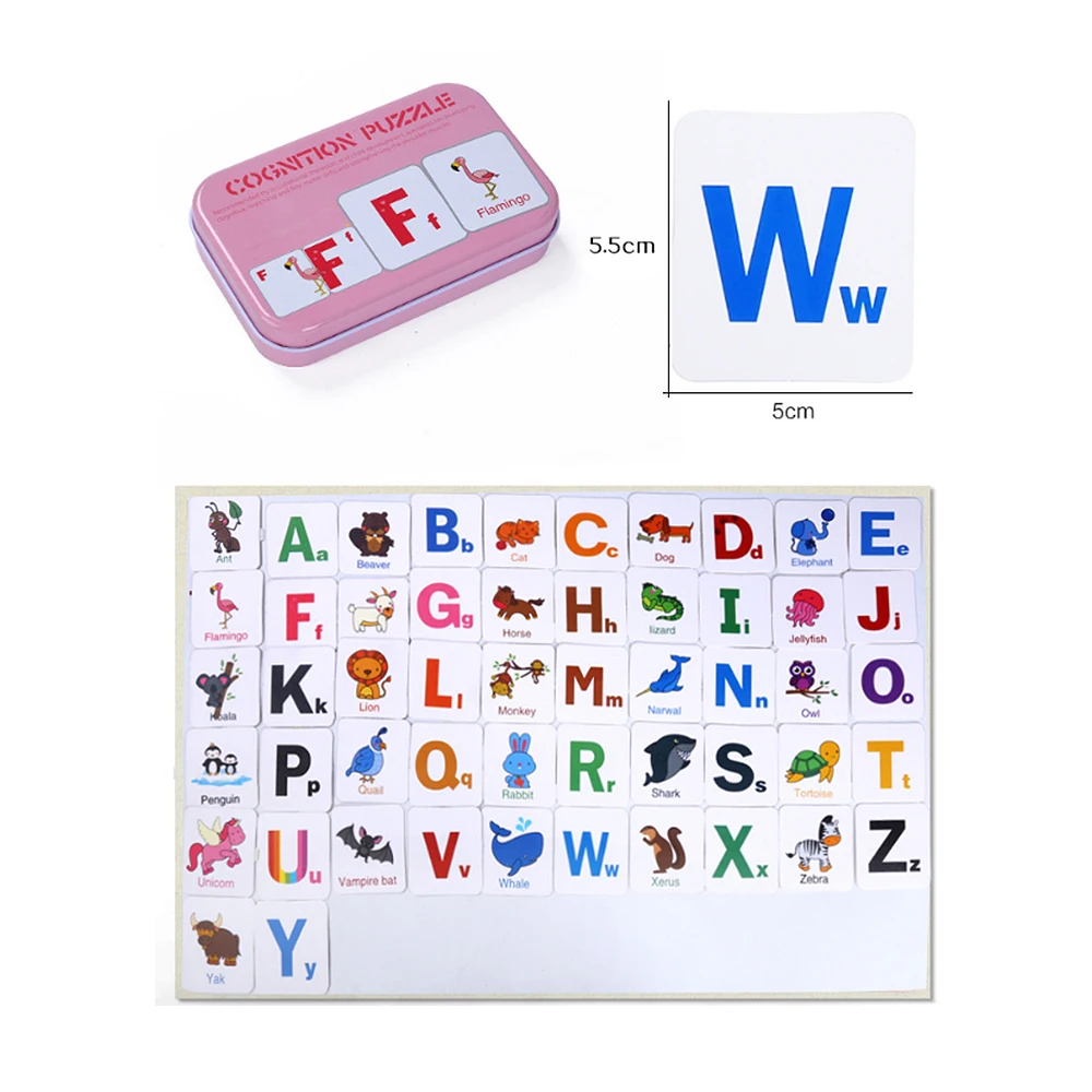 Детская Утюг открытка-коробка для маленьких детей познавательная головоломка игрушка матч игры карты Трафика/фрукты/животных/письмо