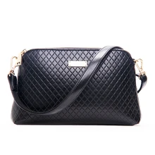 Trendy Quilted Bag Women Classy Shell Shoulder Bag Classic Diamond Lattice Beige Shoulder Bag Ladies Plaid