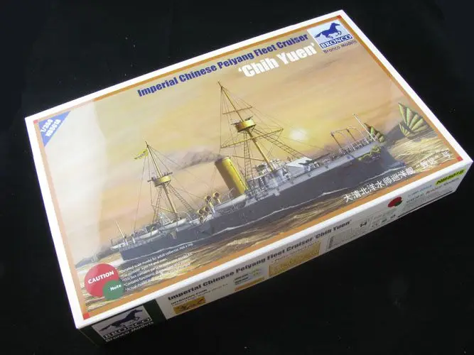 BRONCO NB5018 1/350 имперский китайский Peiyang Fleet Cruiser "Chih yuen"-масштабная модель комплект