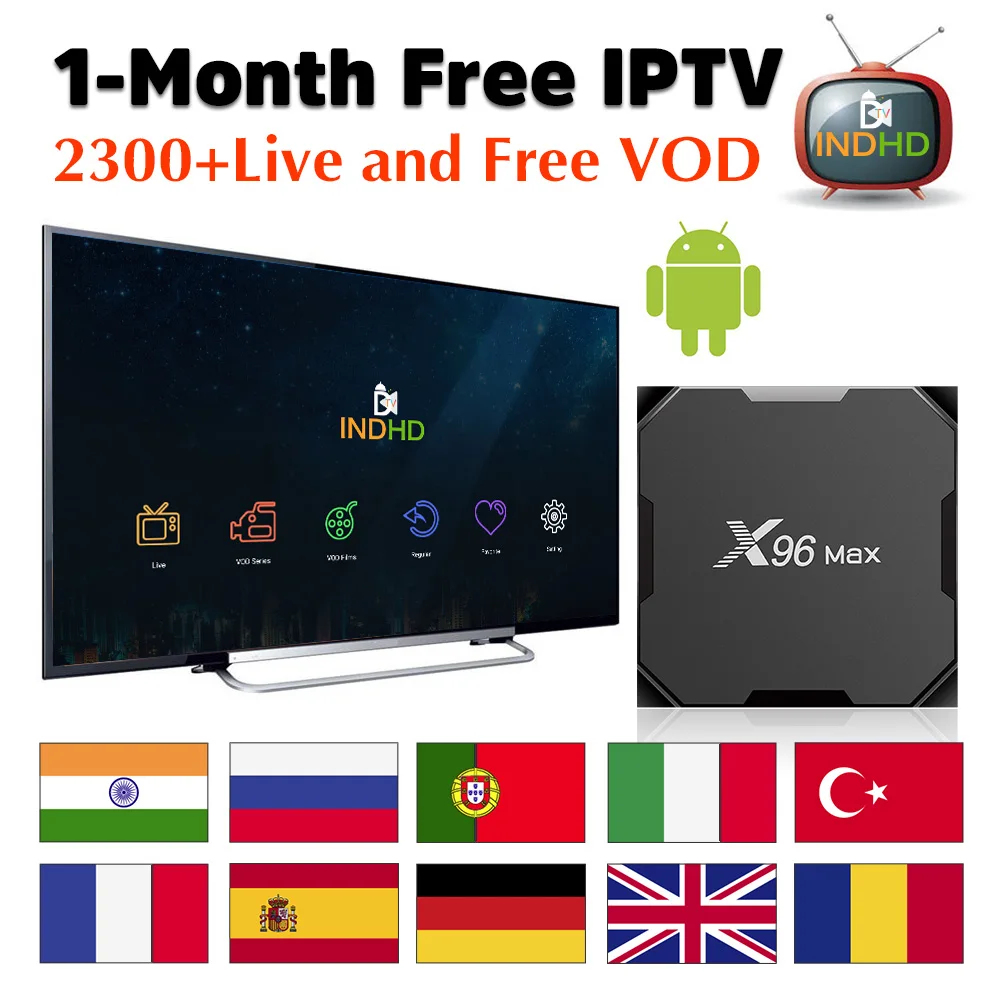 

India Italy IPTV X96 Max 1 month Free IP TV Turkey Italian Canada IPTV Subscription TV Box Ex-Yu IPTV Germany India IP TV Italy