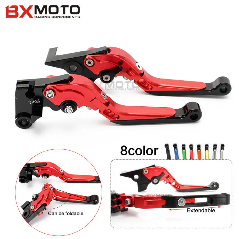 

New Motorcycle accessories brake clutch lever set For Yamaha FZ6 FAZER FZ6R FZ8/ XJ6 DIVERSION FZ1 FAZER MT-07/FZ-7 MT-09/SR/FZ9