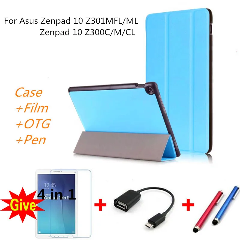 

Case for 2017 Zenpad 10 Z301MFL Z301ML PU Leather Tablet Case for ASUS Zenpad 10 Z301MFL Z301ML Z300M Z300CL tablet Flip Cases