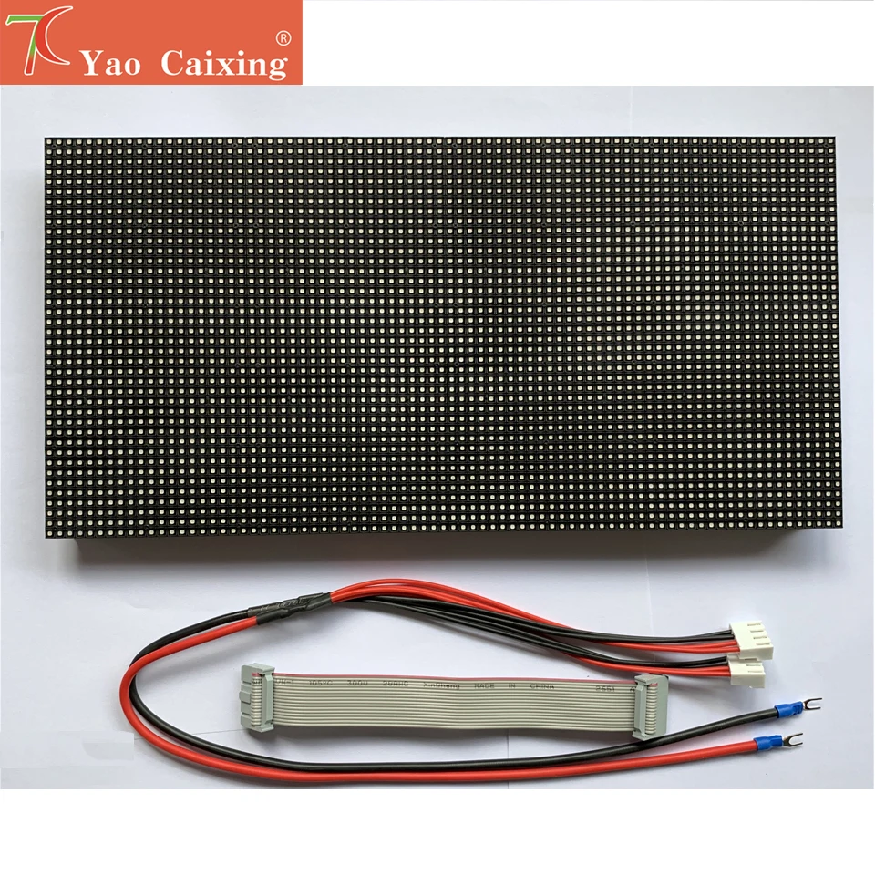 Panel de Pantalla LED RGB a Todo Color para Exteriores P4 de 320x160 mm, Resistente al Agua