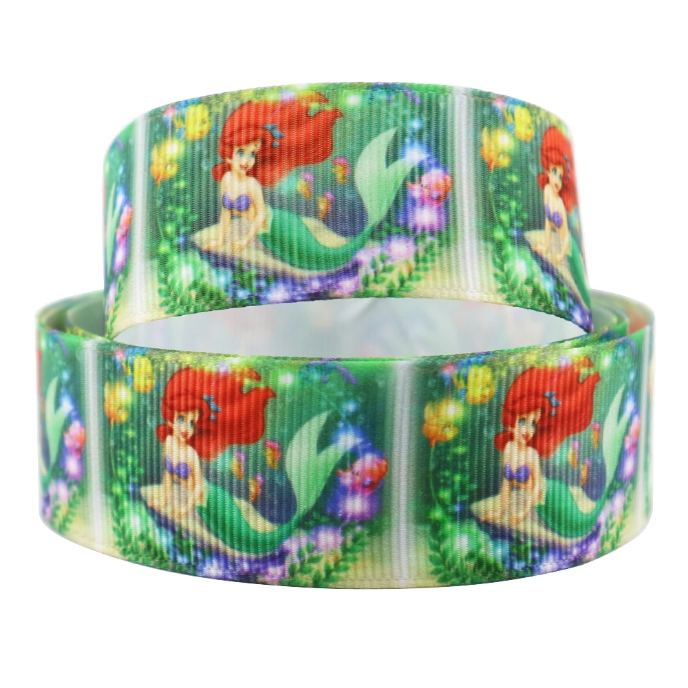 

David accessories 1"25mm cartoon high quality printed polyester ribbon 10yds,DIY handmade materials,wedding gift wrap, 10Yc3180