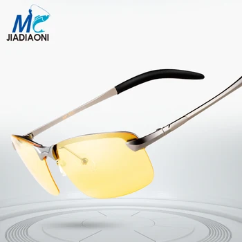 

JIADIAONI Outdoor Special Polarized Fishing Glasses Men Driving Sunglasses Clear HD Night Fishing Glasses
