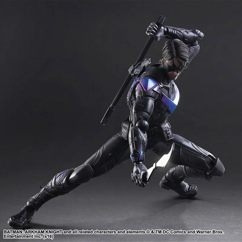 Play Arts DC Dick Grayson Batman Arkham Knight No.6 Nightwing фигурка игрушка модель 25 см | Игрушки и хобби
