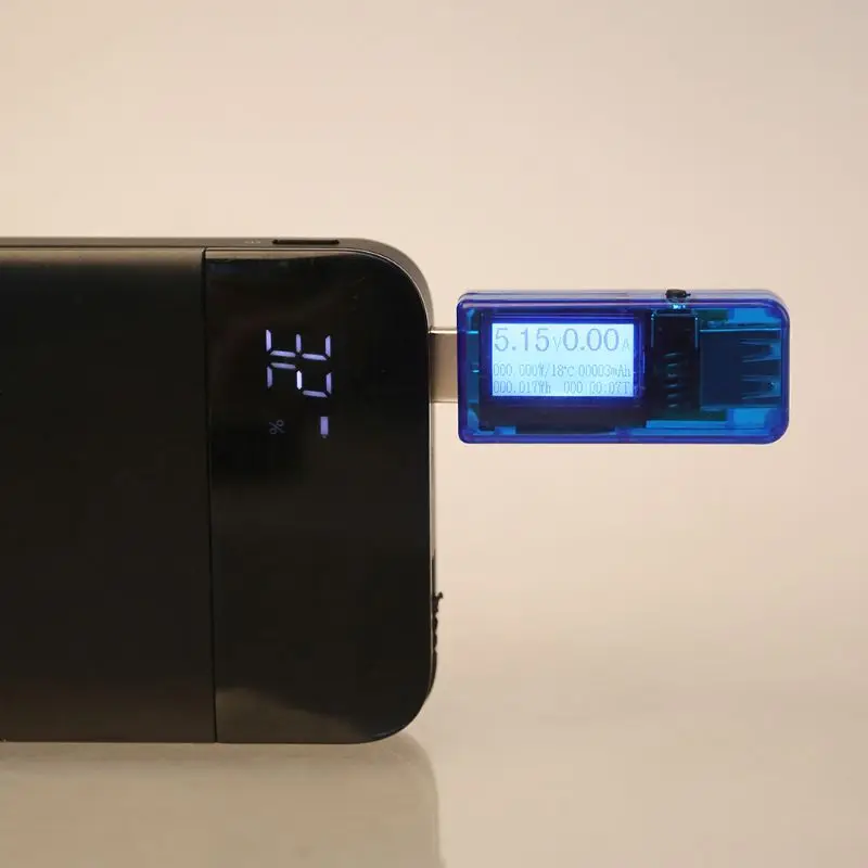 12 в 1 USB тестер напряжения измеритель тока Банк питания зарядное устройство индикатор детектор