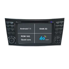 2G RAM Android 7 1 Car DVD Player For E Class W211 Mercedes Benz CL Car