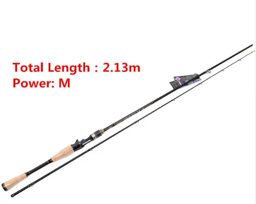 Tsurinoya 1,91 m/2,12 m 2 Secs baitcasing Удочка ML/M Fast FUJI аксессуары Pesca углеродная Приманка Удочка Pesca Stick рыболовные снасти - Цвет: Красный