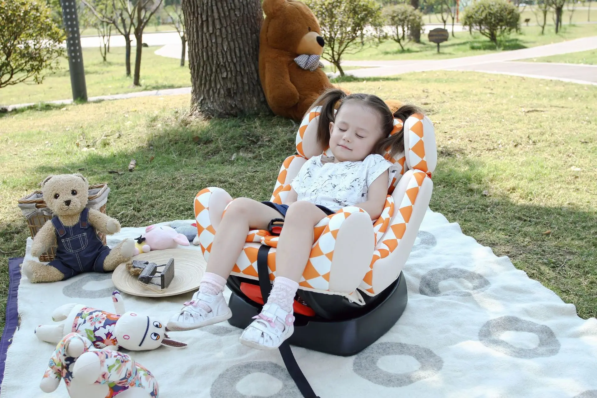 Детское автомобильное кресло-бустер для младенцев детское автомобильное сиденье пятиточечный ремень безопасности детское автомобильное сиденье 0-6 лет